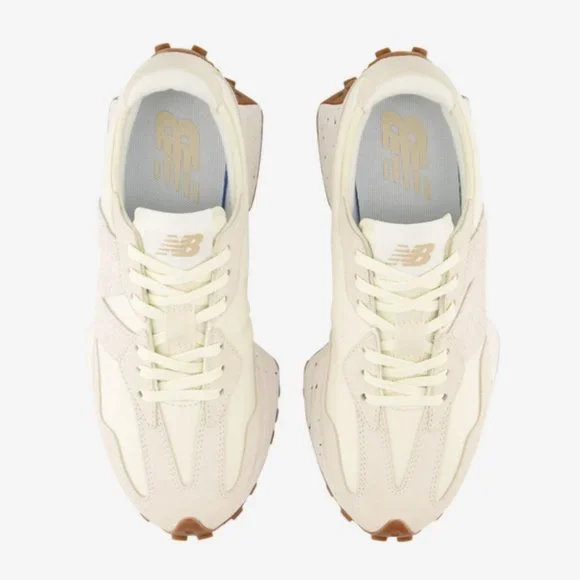 New Balance Women's Sneakers Shoes Casual White Cream Turtledove size 9.5 - Picture 8 of 11